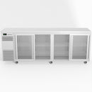 Skope BackBar 4 Glass Sliding Door Fridge
