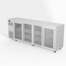 Skope BackBar 4 Glass Sliding Door Fridge