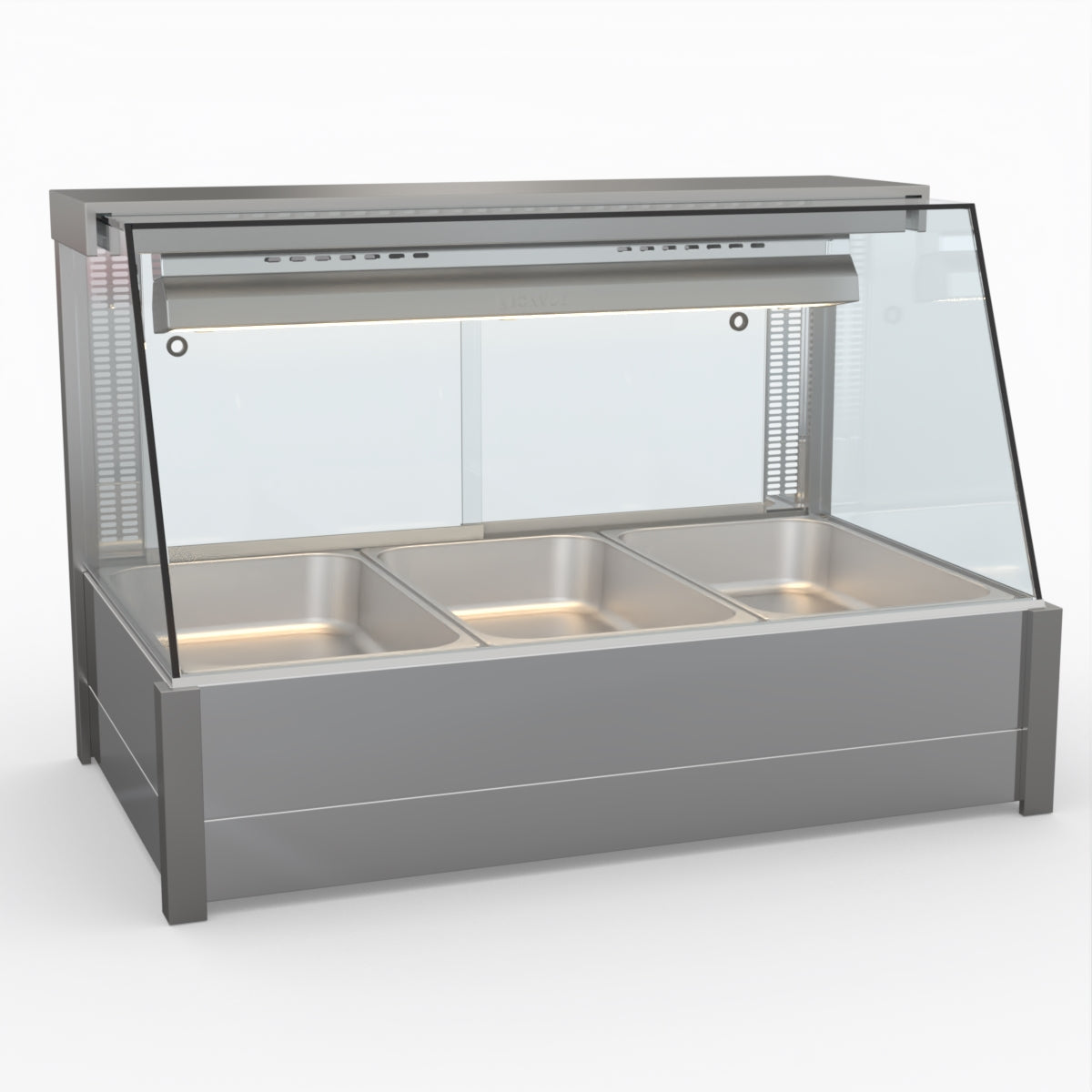 Bonvue Angled Countertop Wet and Dry Bain Marie - BM11TC