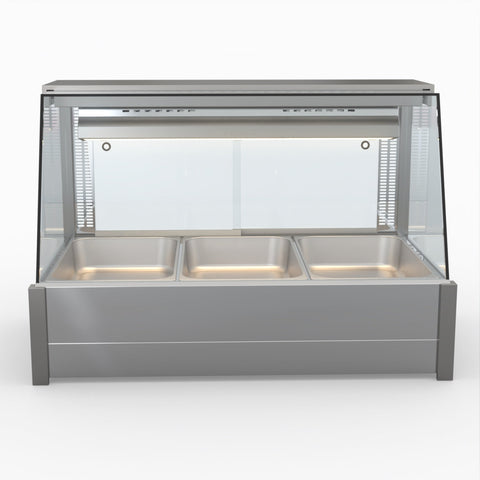 BM11TC Bonvue Angled Countertop Wet and Dry Bain Marie - BM11TC