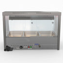 Bonvue Angled Countertop Wet and Dry Bain Marie - BM11TC