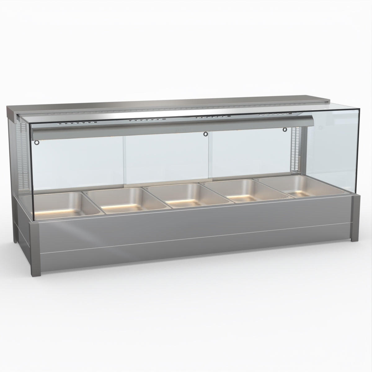 Bonvue Square Countertop Wet and Dry Bain Marie - BM17SC