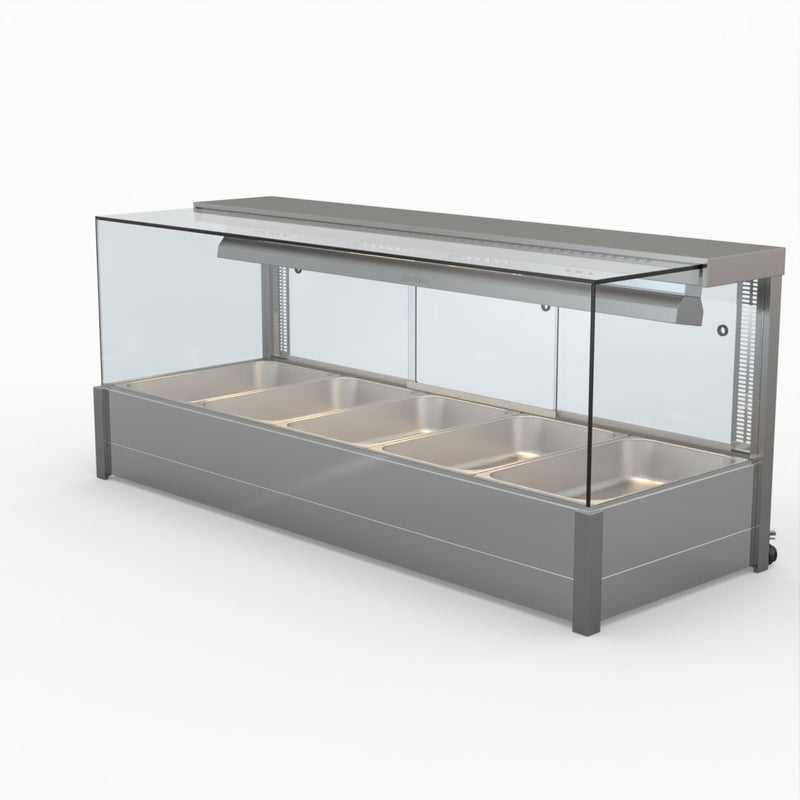 Bonvue Square Countertop Wet and Dry Bain Marie - BM17SC