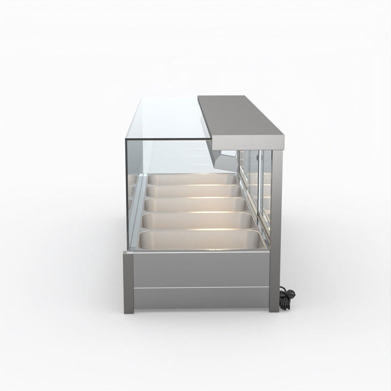 Bonvue Square Countertop Wet and Dry Bain Marie - BM17SC