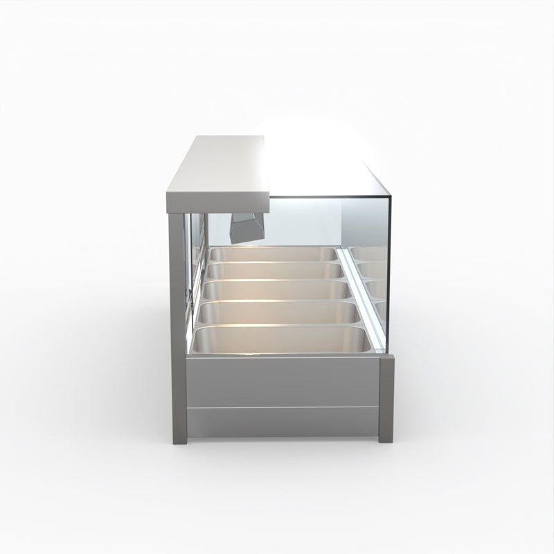 Bonvue Square Countertop Wet and Dry Bain Marie - BM17SC