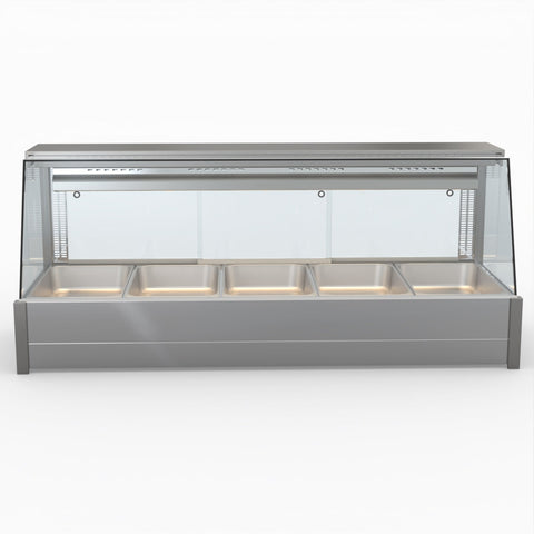 BM17TC Bonvue Angled Countertop Wet and Dry Bain Marie BM17TC