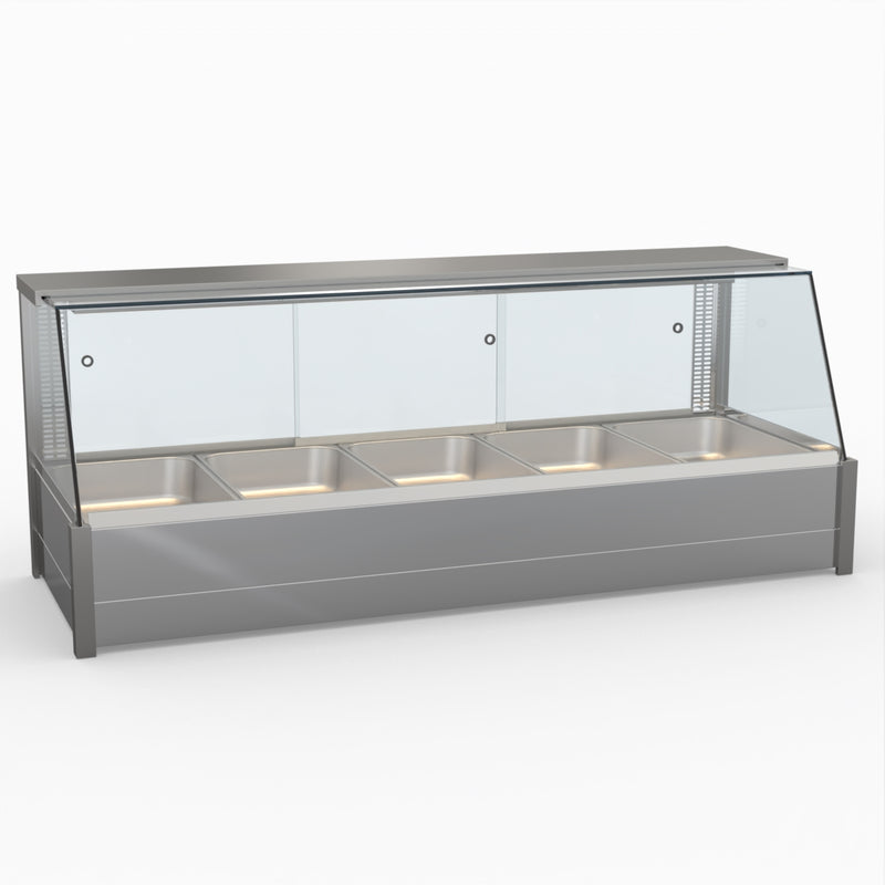 Bonvue Angled Countertop Heated Bain Marie BM17TD