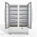 Skope BME1200N-A 2 Glass Door Display or Storage Fridge