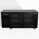 Skope BackBar 2 Glass Sliding Door CounterLine Fridge