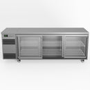Skope BackBar 3 Glass Sliding Door CounterLine Fridge