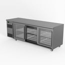 Skope BackBar 3 Glass Sliding Door CounterLine Fridge