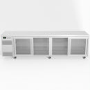 Skope BackBar 4 Glass Sliding Door CounterLine Fridge