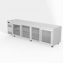 Skope BackBar 4 Glass Sliding Door CounterLine Fridge