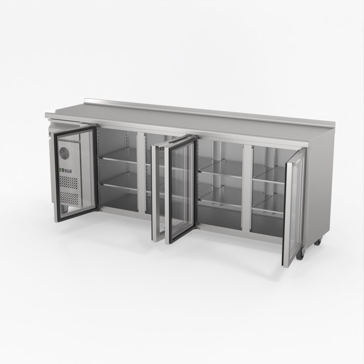 Thermaster Tropicalised Four Door Bar Fridge CM25G