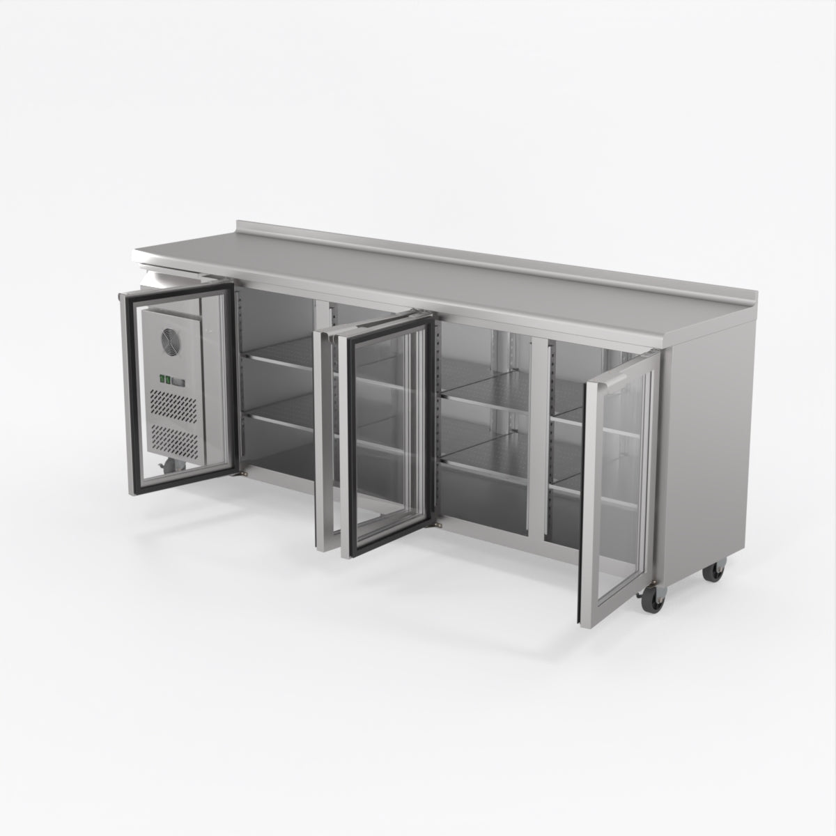 Thermaster Tropicalised Four Door Bar Fridge CM25G