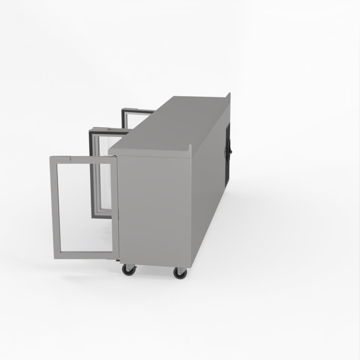 Thermaster Tropicalised Four Door Bar Fridge CM25G