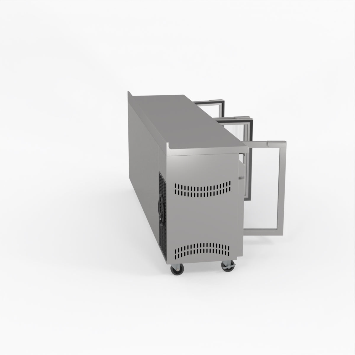 Thermaster Tropicalised Four Door Bar Fridge CM25G