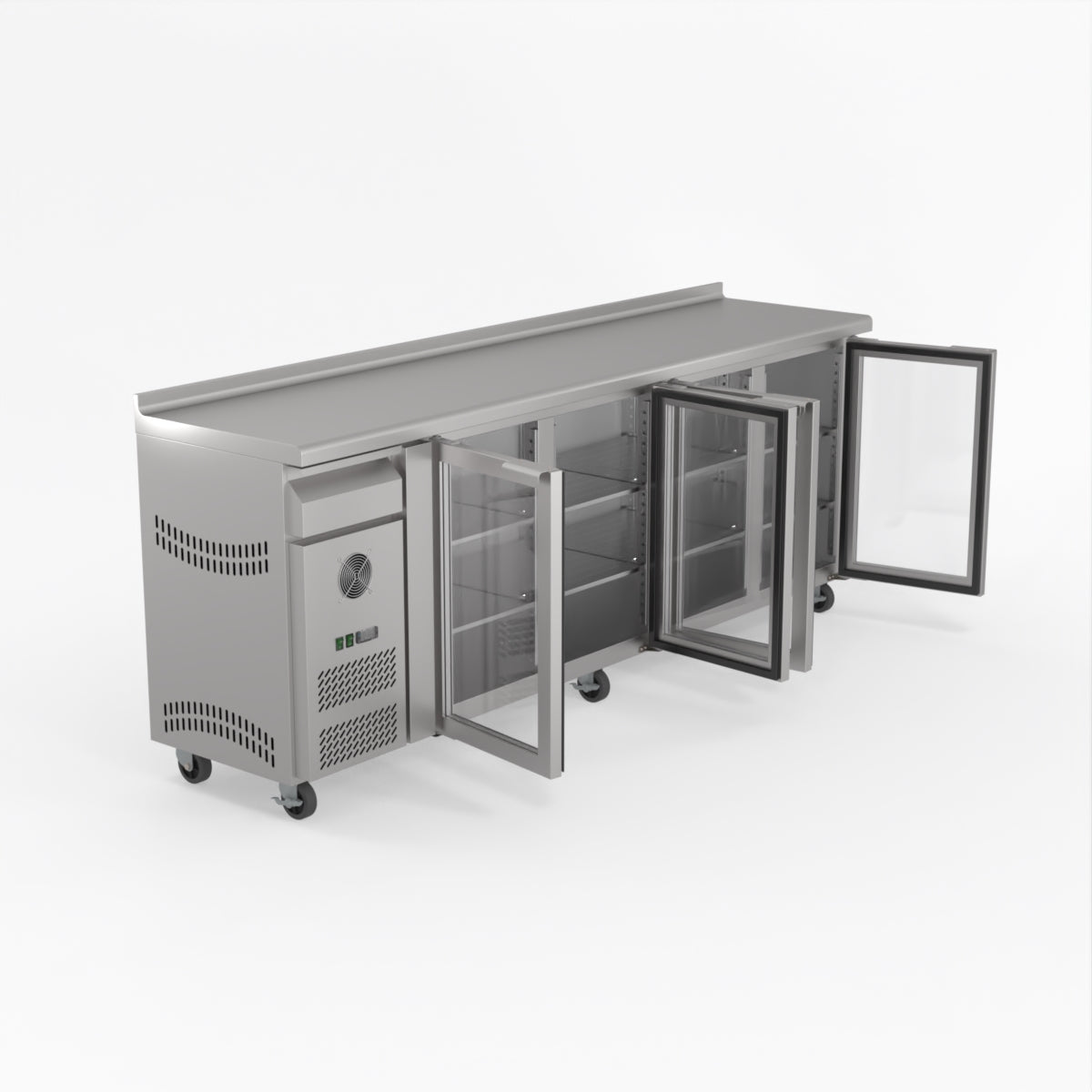 Thermaster Tropicalised Four Door Bar Fridge CM25G