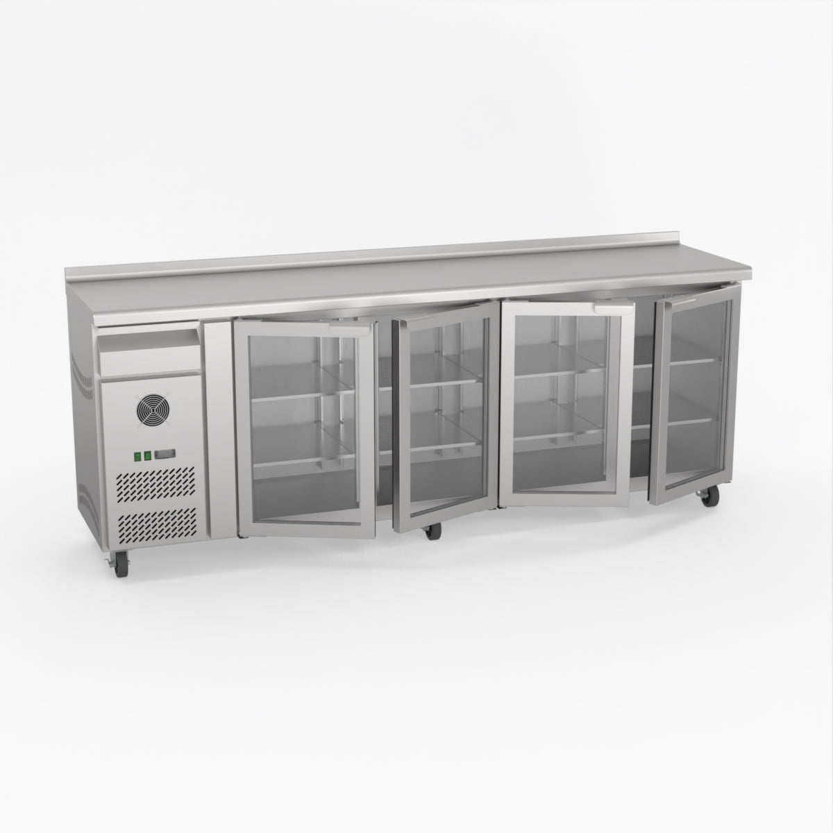 Thermaster Tropicalised Four Door Bar Fridge CM25G