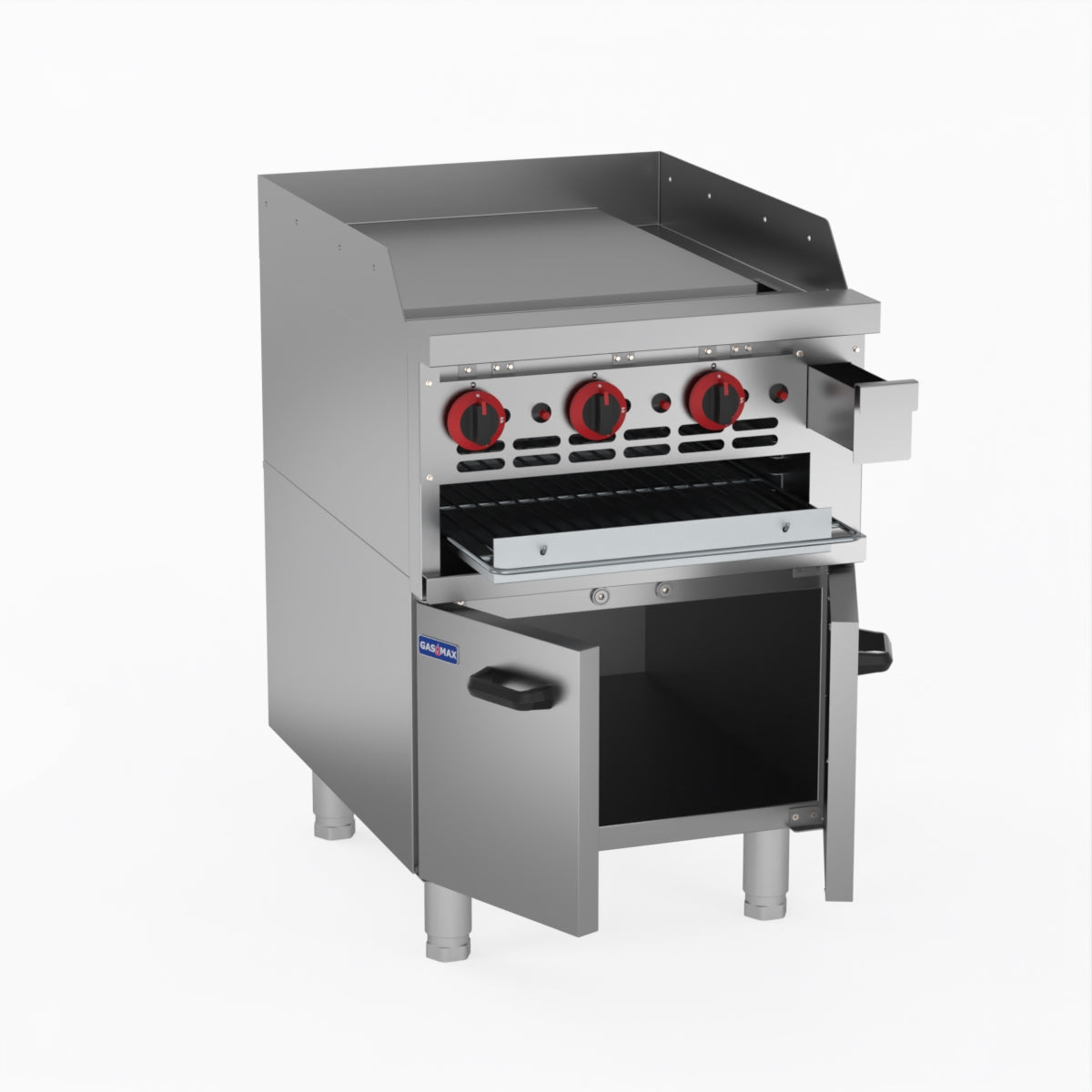 GGS-24ULPG Gas Griddle and Toaster with Cabinet