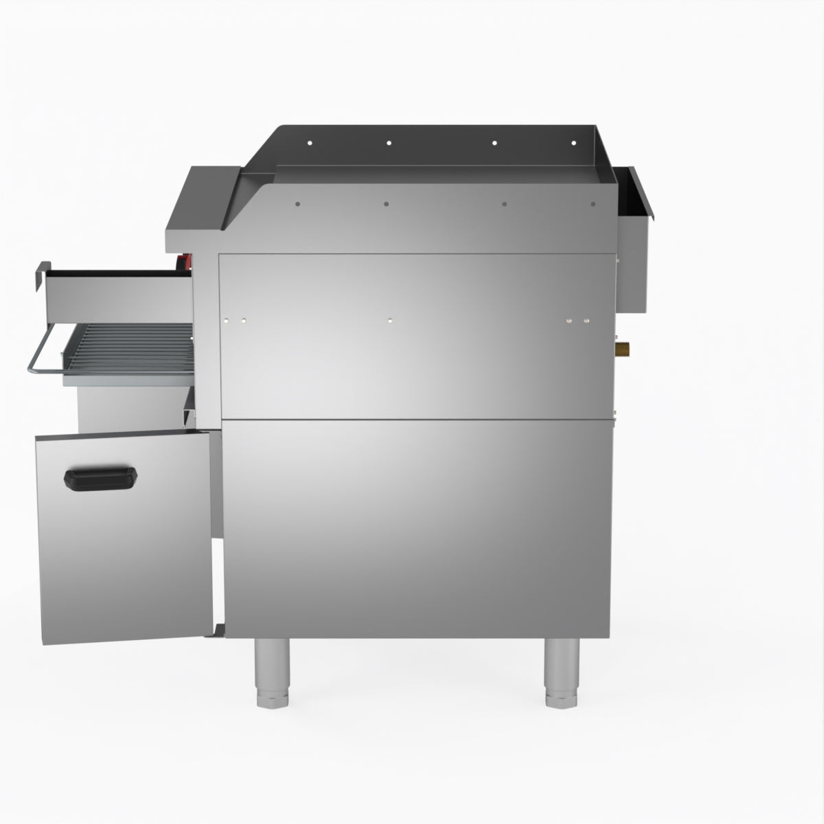 GGS-24ULPG Gas Griddle and Toaster with Cabinet