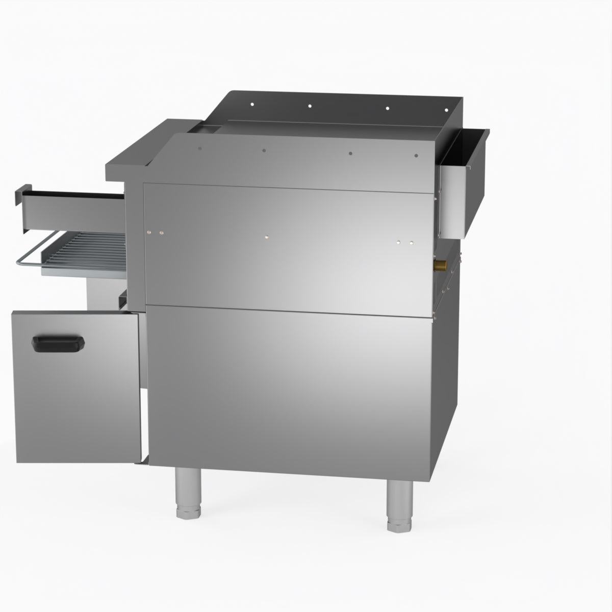 GGS-24ULPG Gas Griddle and Toaster with Cabinet