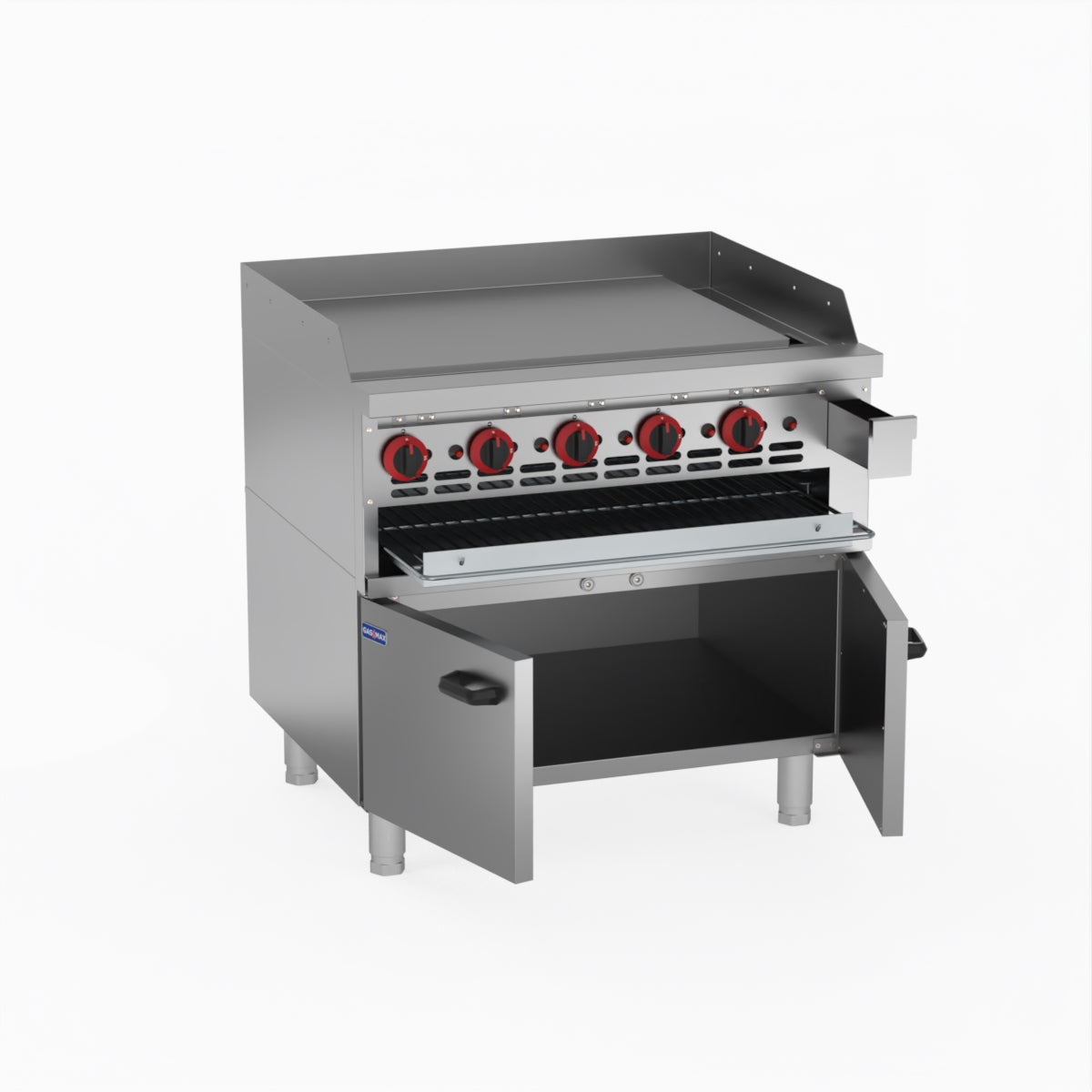 GGS-36ULPG Gas Griddle and Toaster with Cabinet