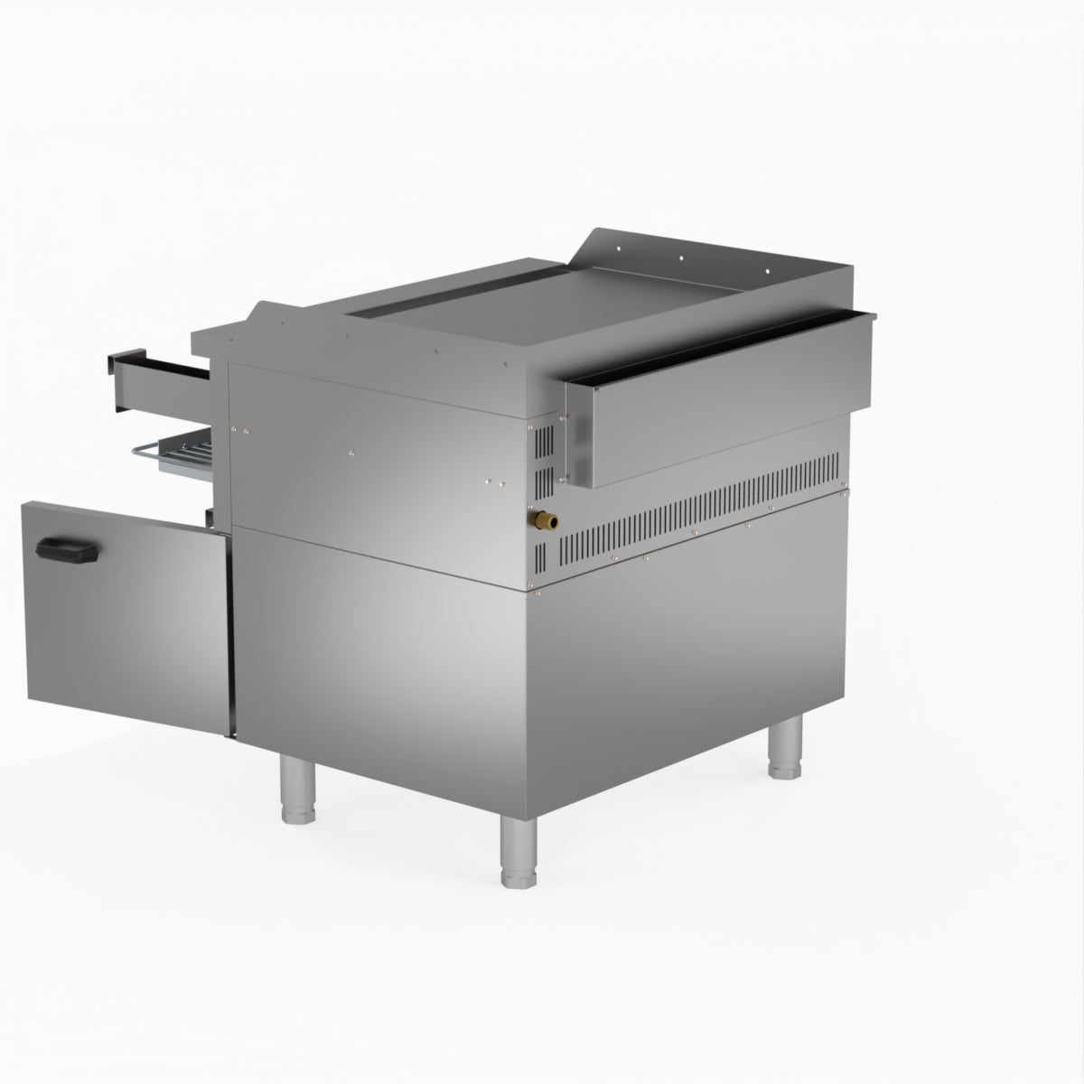 GGS-36ULPG Gas Griddle and Toaster with Cabinet