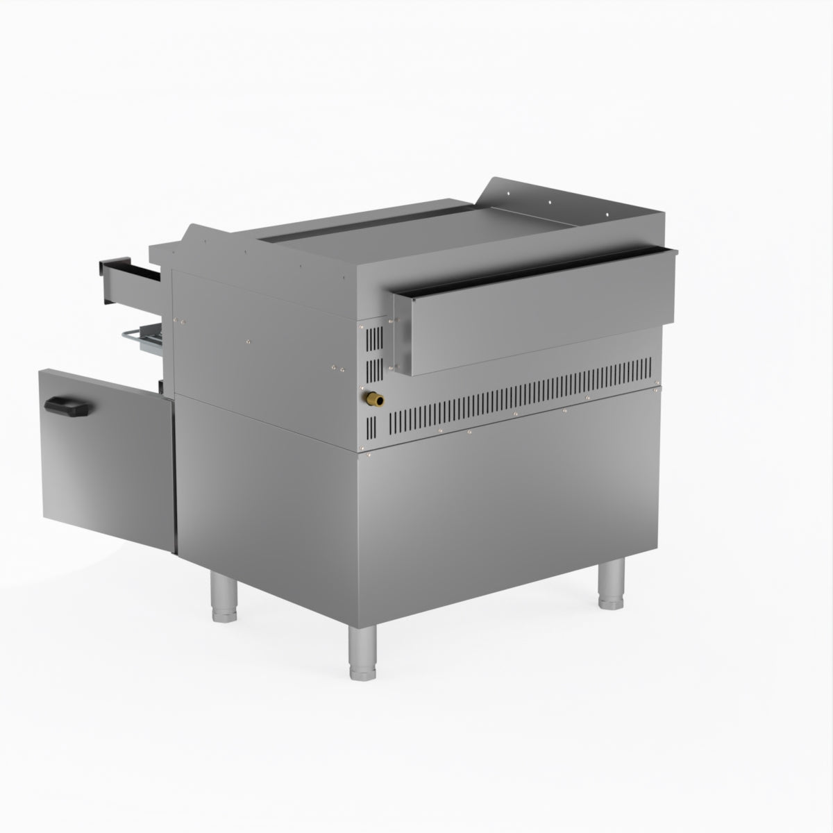 GGS-36ULPG Gas Griddle and Toaster with Cabinet