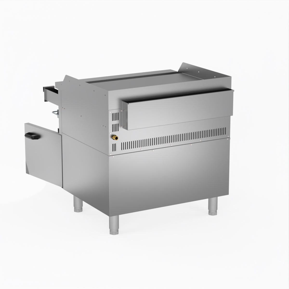 GGS-36ULPG Gas Griddle and Toaster with Cabinet