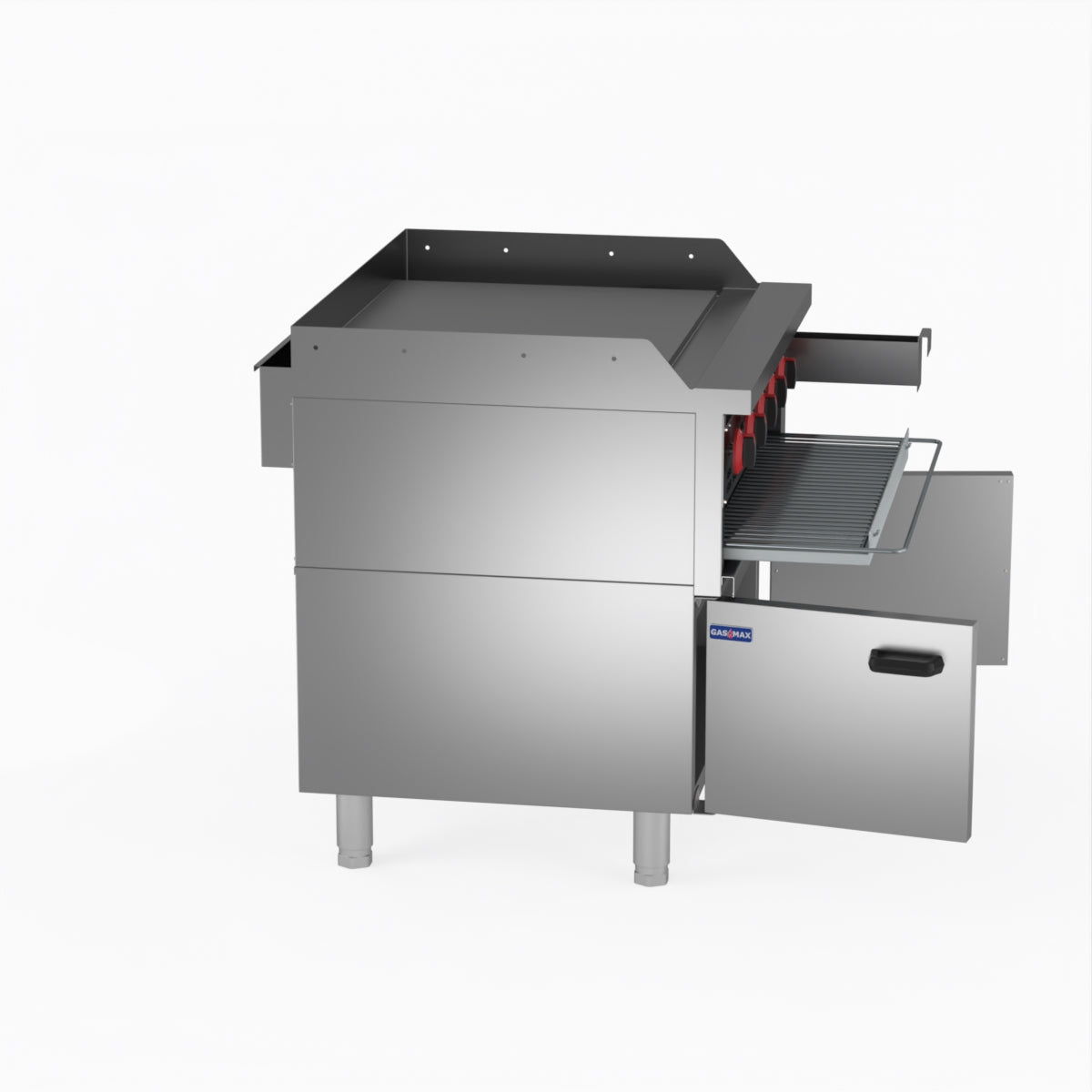 GGS-36ULPG Gas Griddle and Toaster with Cabinet