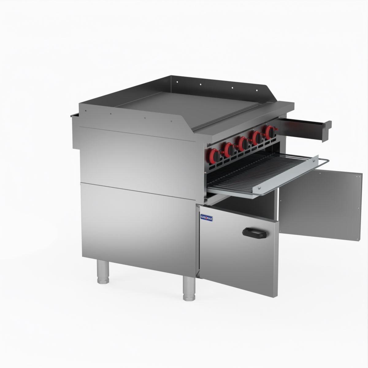 GGS-36ULPG Gas Griddle and Toaster with Cabinet