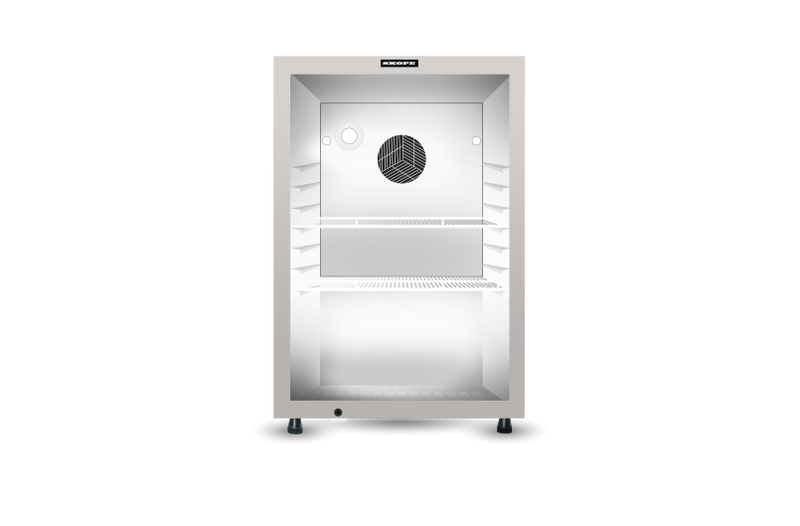 Skope Skope HB85 1 Glass Door Compact Display Fridge 82L - HB85