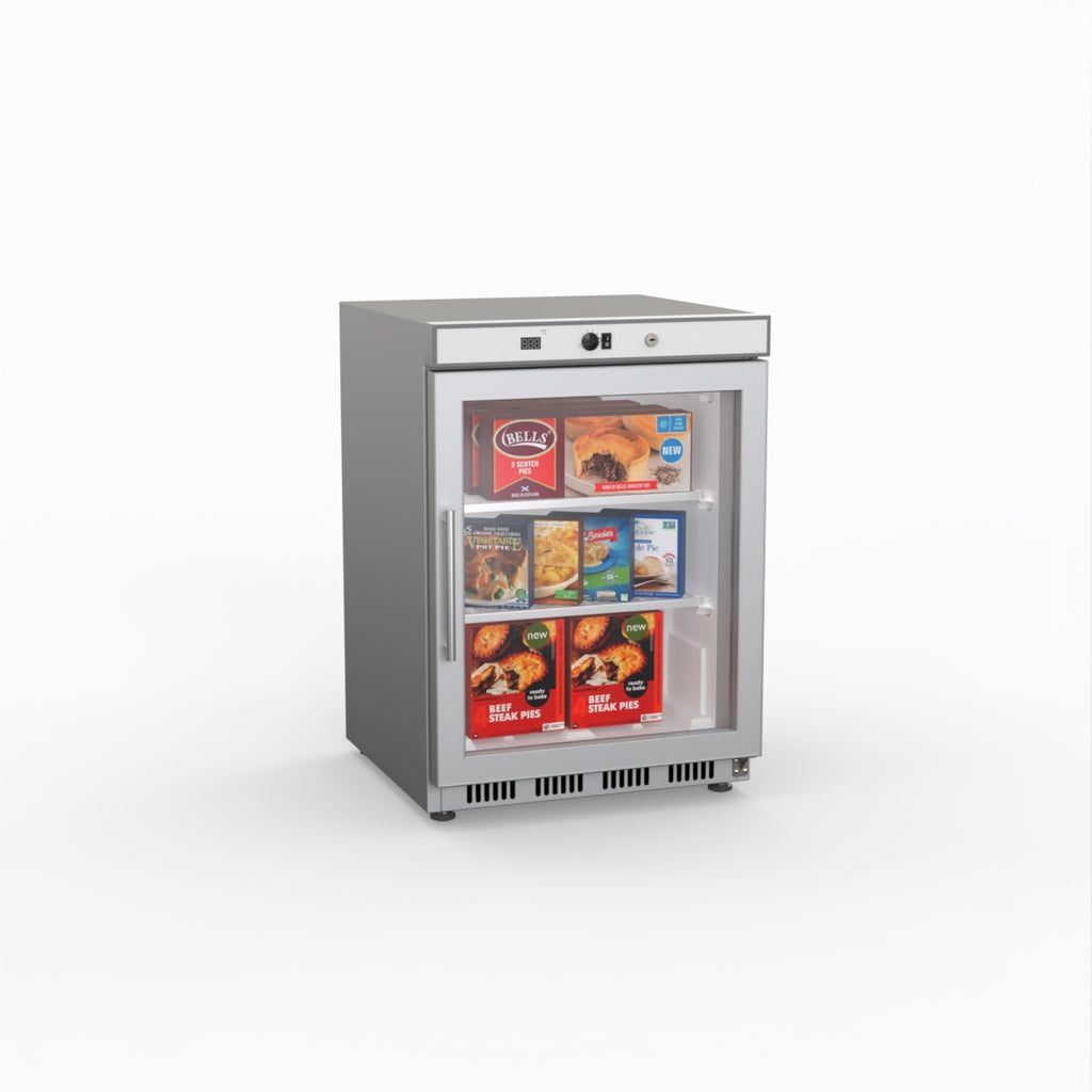 Thermaster Display Freezer With Glass Door HF200G S/S