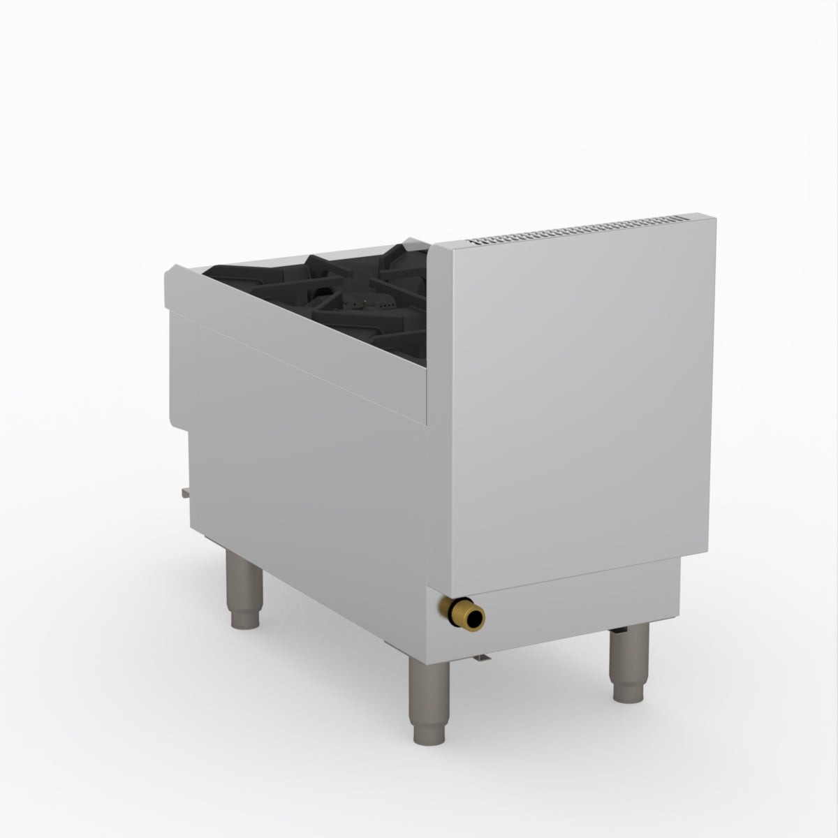 GASMAX Benchtop LPG 2 Burner Cooktop w/ Splashback - JUS-TR-2BLPG