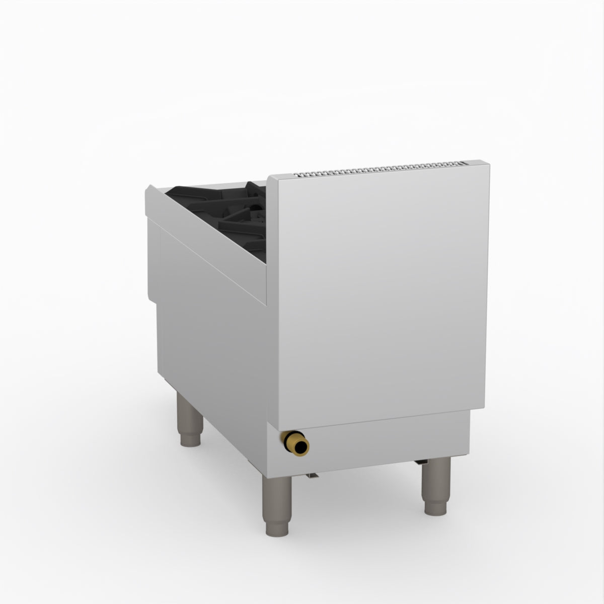 GASMAX Benchtop LPG 2 Burner Cooktop w/ Splashback - JUS-TR-2BLPG