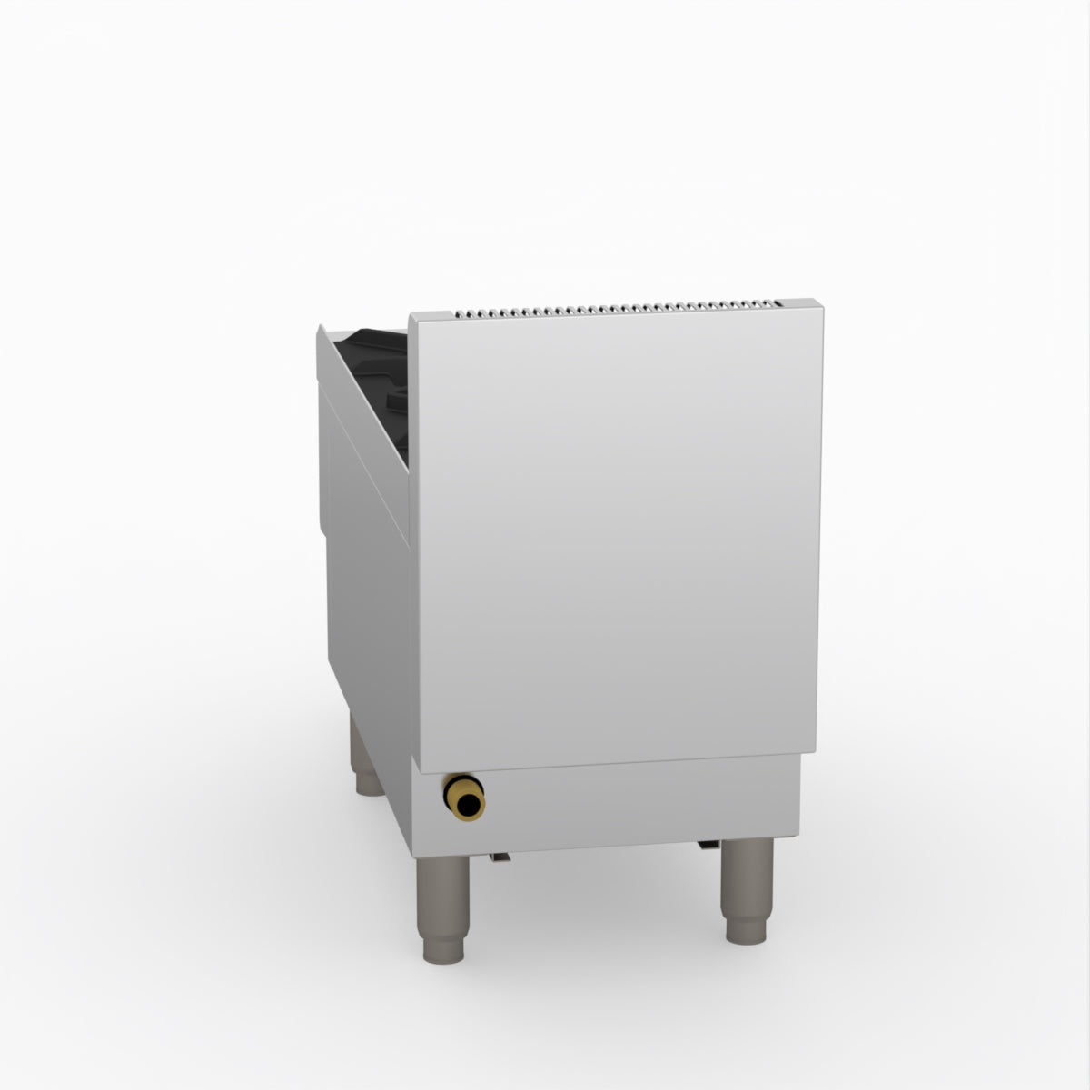 GASMAX Benchtop LPG 2 Burner Cooktop w/ Splashback - JUS-TR-2BLPG