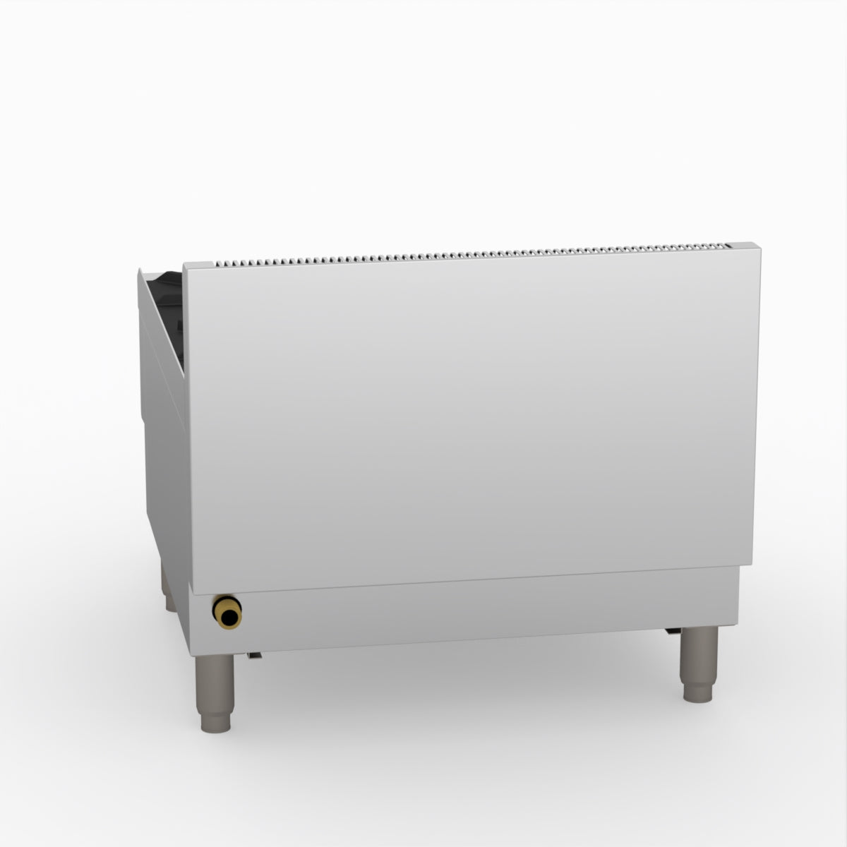 GASMAX Benchtop LPG 4 Burner Cooktop w/ Splashback - JUS-TR-4BLPG