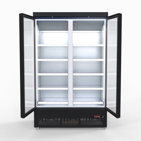 LG-1000BGBM Thermaster Double Door Supermarket Fridge LG-1000BGBM