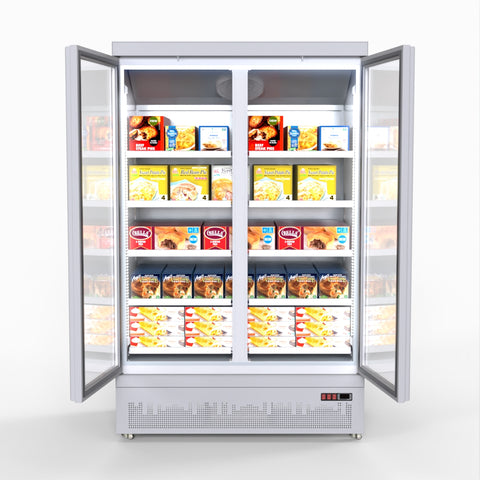 LG-1000GBMF Thermaster Double Door Supermarket Freezer LG-1000GBMF