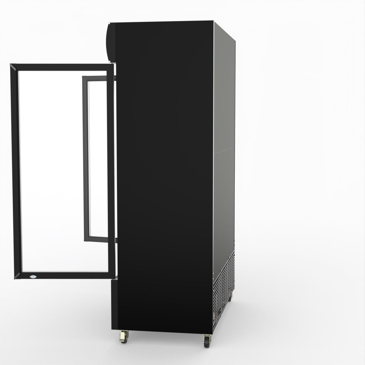 Thermaster Large Two Glass Door Colourbond Upright Drink Fridge - LG-1200BP