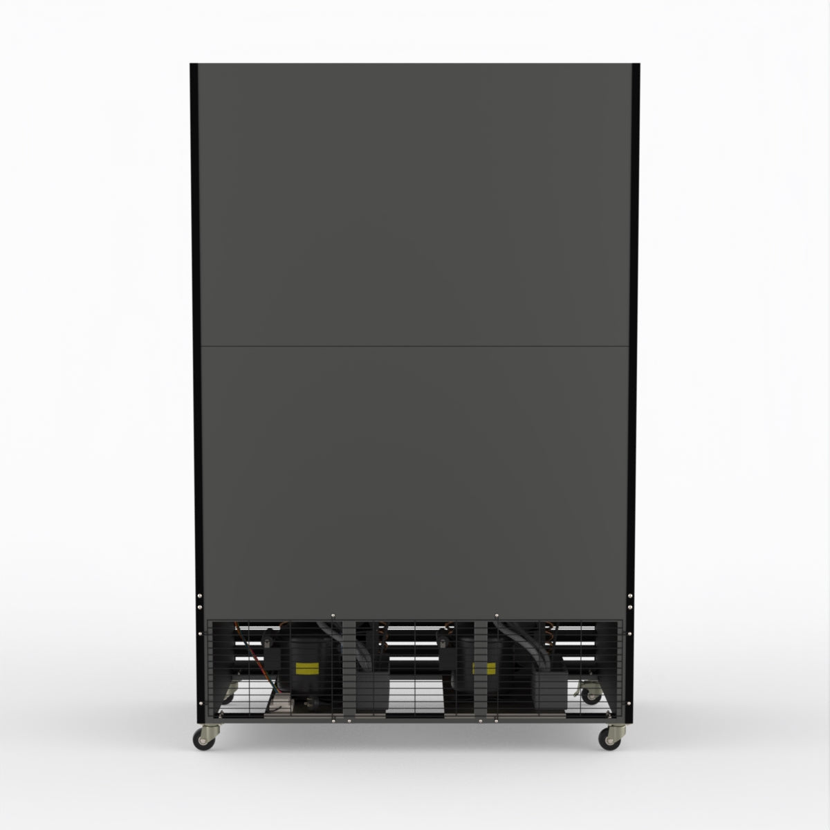 Thermaster Large Two Glass Door Colourbond Upright Drink Fridge - LG-1200BP