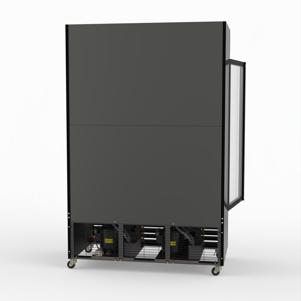 Thermaster Large Two Glass Door Colourbond Upright Drink Fridge - LG-1200BP