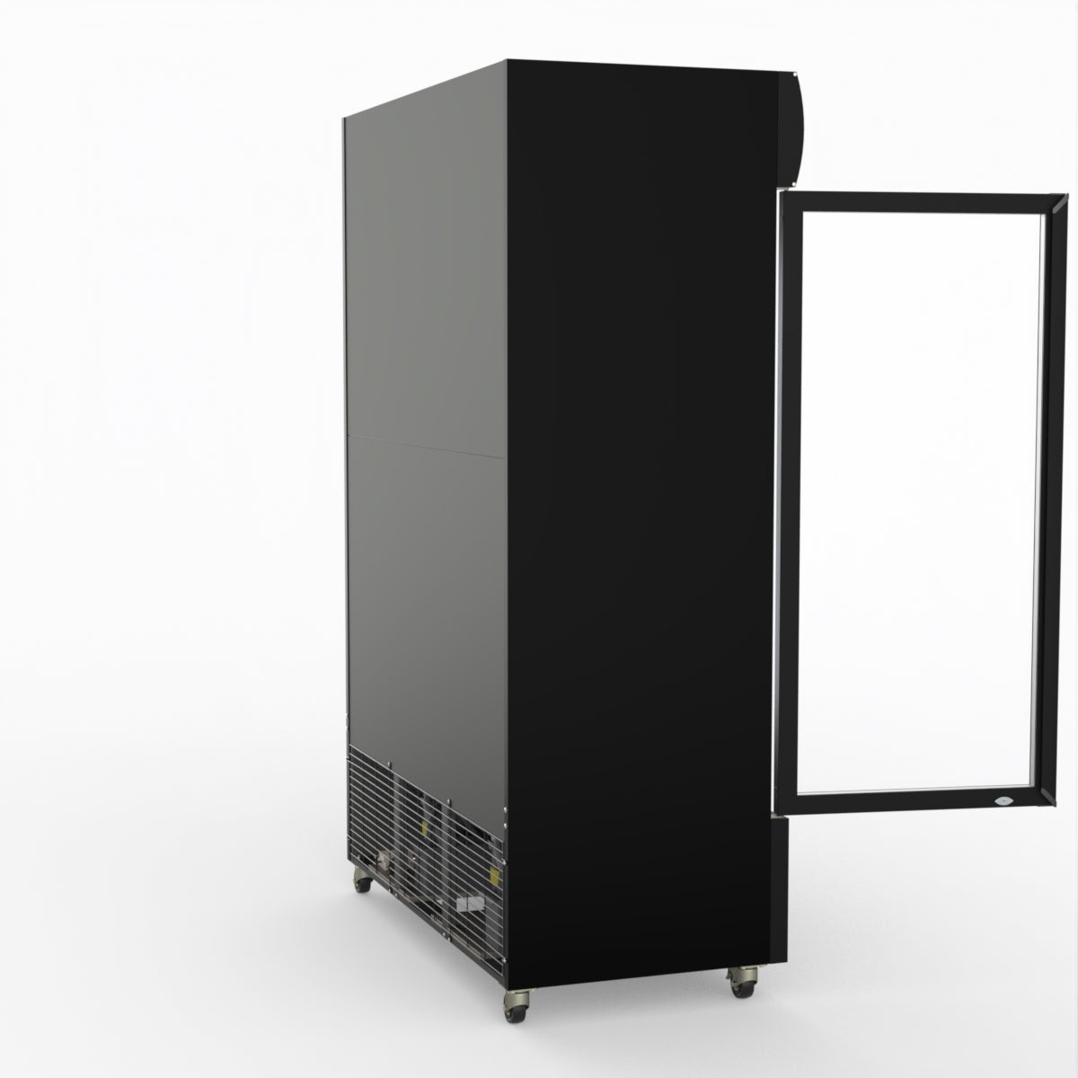Thermaster Large Two Glass Door Colourbond Upright Drink Fridge - LG-1200BP