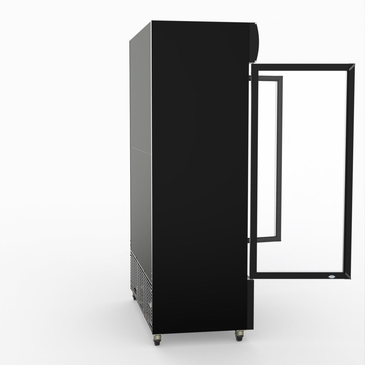 Thermaster Large Two Glass Door Colourbond Upright Drink Fridge - LG-1200BP