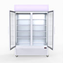 Thermaster 1200L Large Two Glass Door Colourbond Upright Drink Fridge LG-1200P