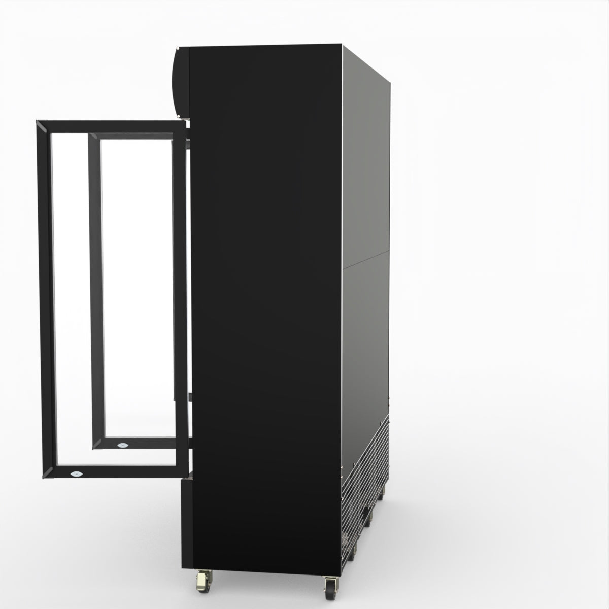 Thermaster Three Glass Door Colourbond Upright Drink Fridge LG-1203BP