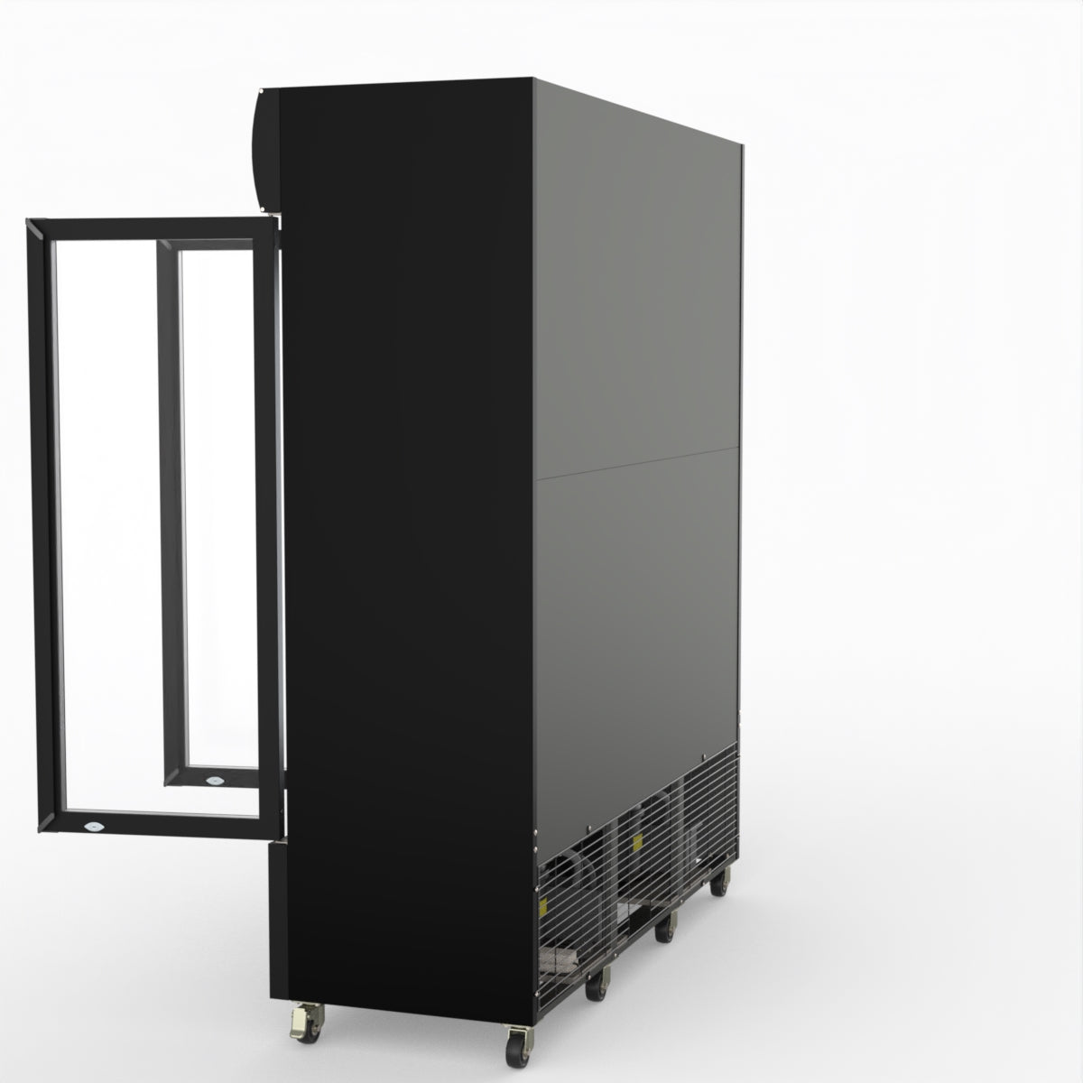 Thermaster Three Glass Door Colourbond Upright Drink Fridge LG-1203BP