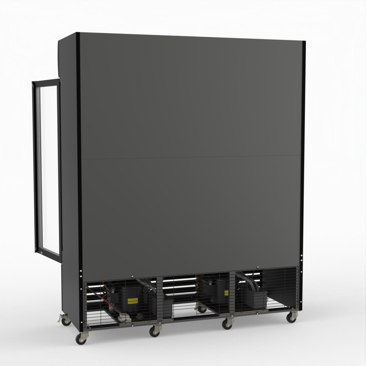 Thermaster Three Glass Door Colourbond Upright Drink Fridge LG-1203BP