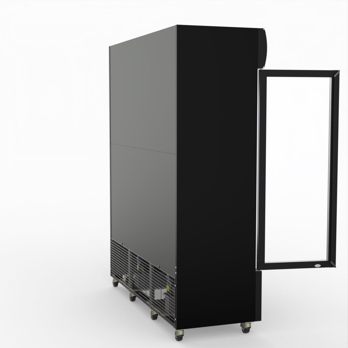 Thermaster Three Glass Door Colourbond Upright Drink Fridge LG-1203BP
